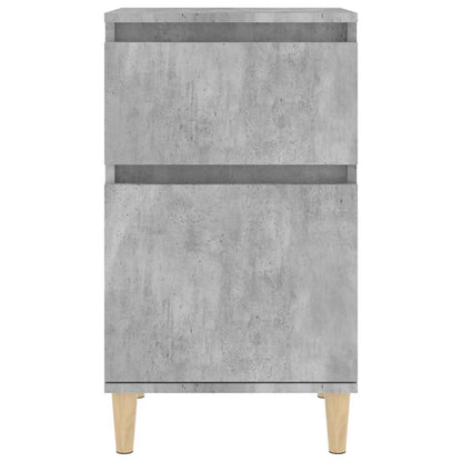 Comodino Grigio Cemento 40x35x70 cm - homemem39