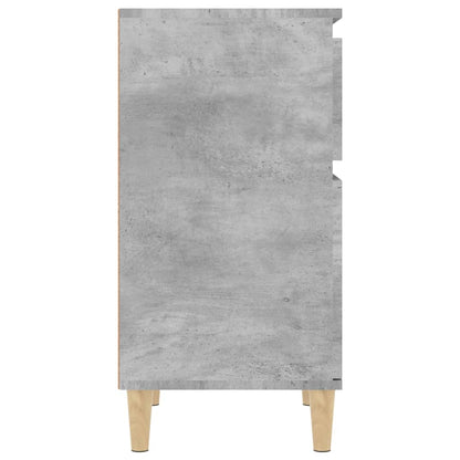 Comodini 2 pz Grigio Cemento 40x35x70 cm - homemem39