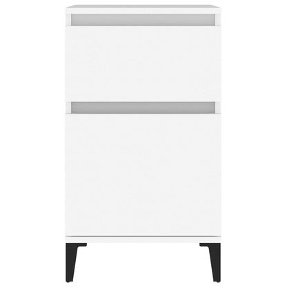 Comodino Bianco 40x35x70 cm - homemem39