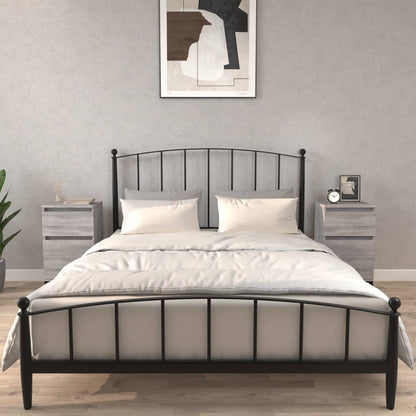 Comodini 2 pz Grigio Sonoma 40x35x70 cm - homemem39