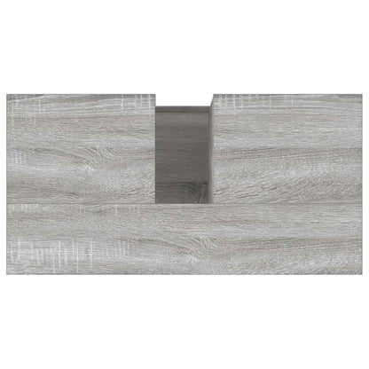 Armadietto Bagno Grigio Sonoma 65x33x60 cm in Legno Multistrato - homemem39
