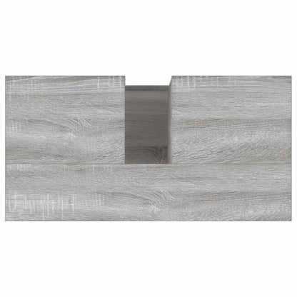 Armadietto Bagno Grigio Sonoma 65x33x60 cm in Legno Multistrato - homemem39