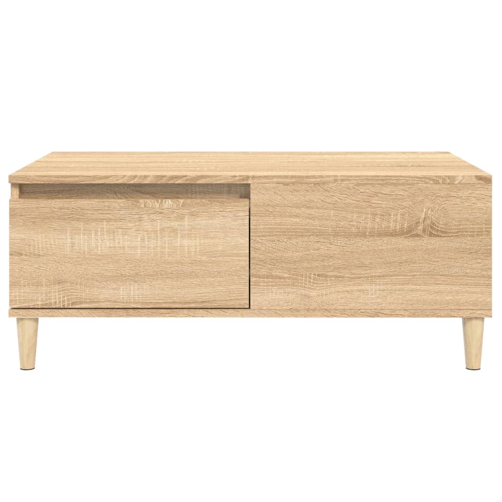 Tavolino Salotto Rovere Sonoma 90x50x36,5 cm Legno Multistrato | homemem39