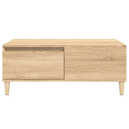 Tavolino Salotto Rovere Sonoma 90x50x36,5 cm Legno Multistrato | homemem39