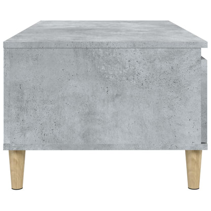 Tavolino Salotto Grigio Cemento 90x50x36,5 cm Legno Multistrato | homemem39