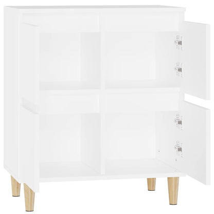 Credenza Bianca 60x35x70 cm in Legno Multistrato - homemem39