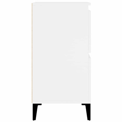 Credenza Bianca 60x35x70 cm in Legno Multistrato | homemem39