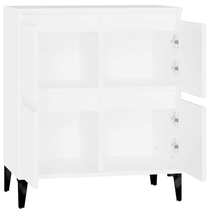 Credenza Bianca 60x35x70 cm in Legno Multistrato | homemem39