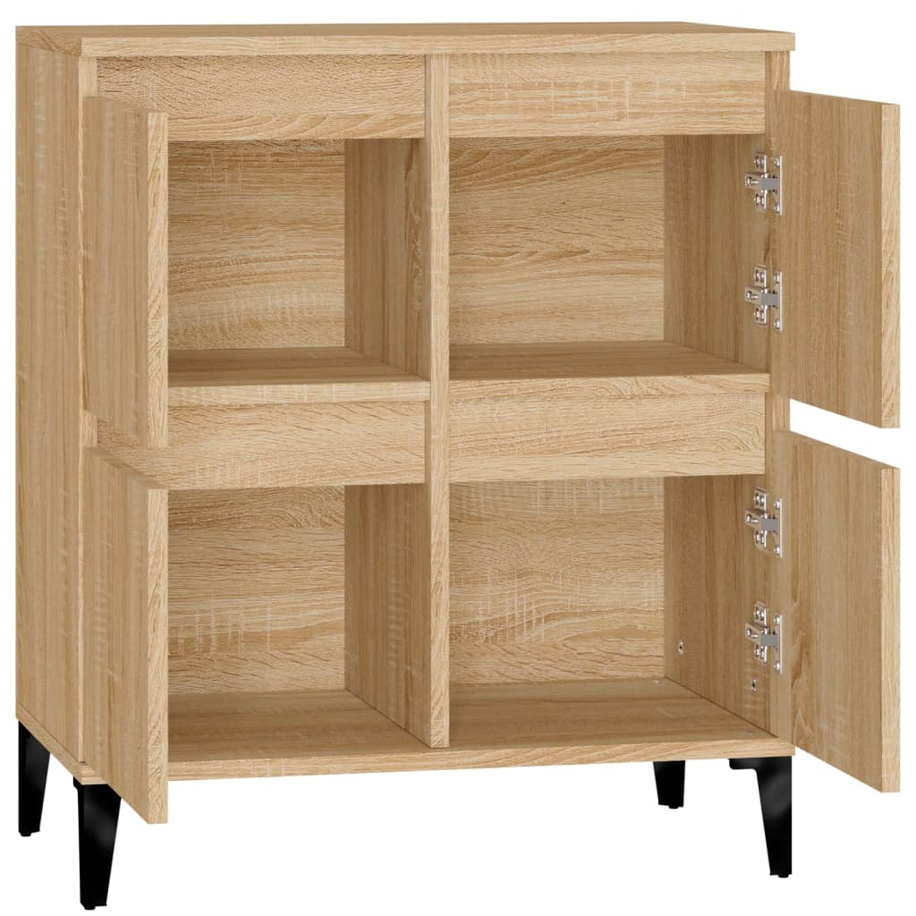 Credenza Rovere Sonoma 60x35x70 cm in Legno Multistrato - homemem39