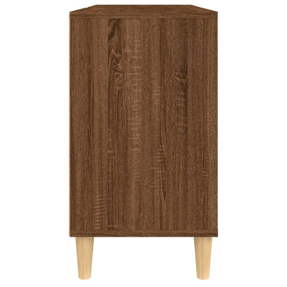Mobile Lavabo Rovere Marrone 80x33x60 cm in Legno Multistrato - homemem39