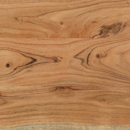 Mobile Porta TV 112x30x40 cm in Legno Massello di Acacia - homemem39