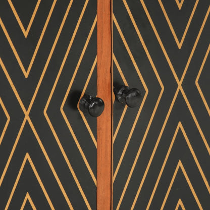 Credenza 60x35x74 cm in Legno Massello di Acacia - homemem39