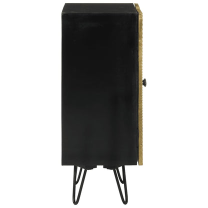 Credenza 55x30x75 cm in Legno Massello di Mango - homemem39