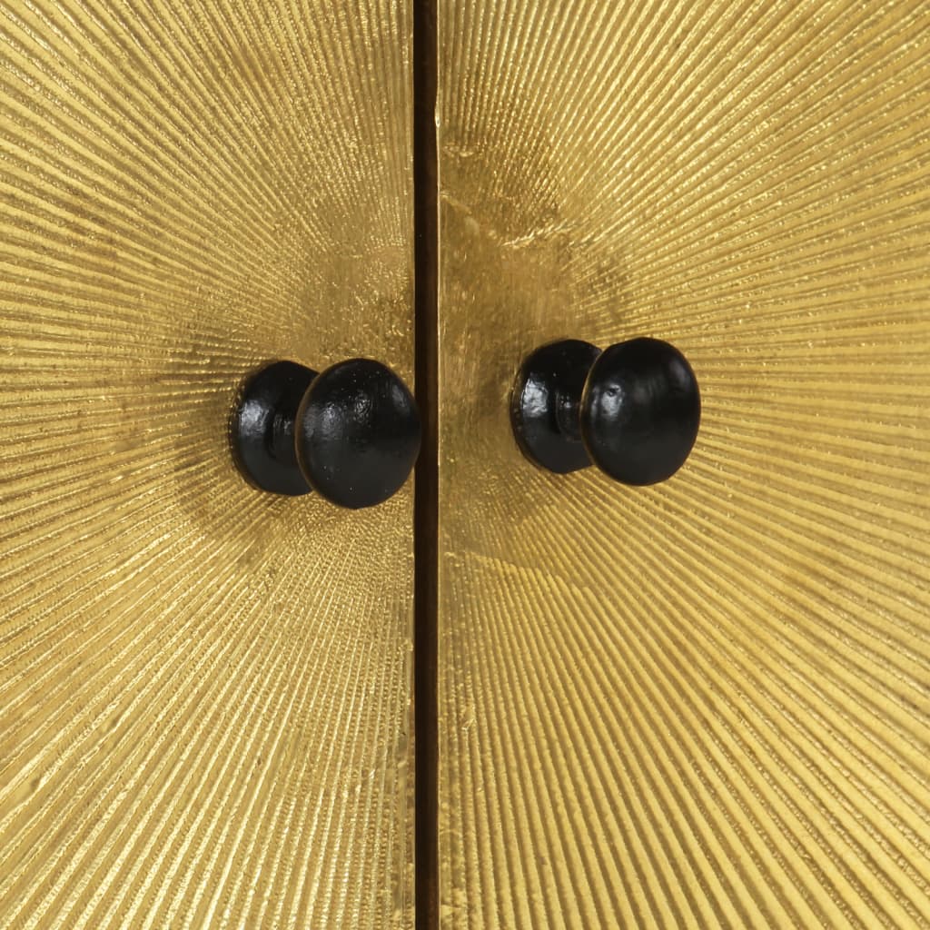 Credenza 55x30x75 cm in Legno Massello di Mango - homemem39