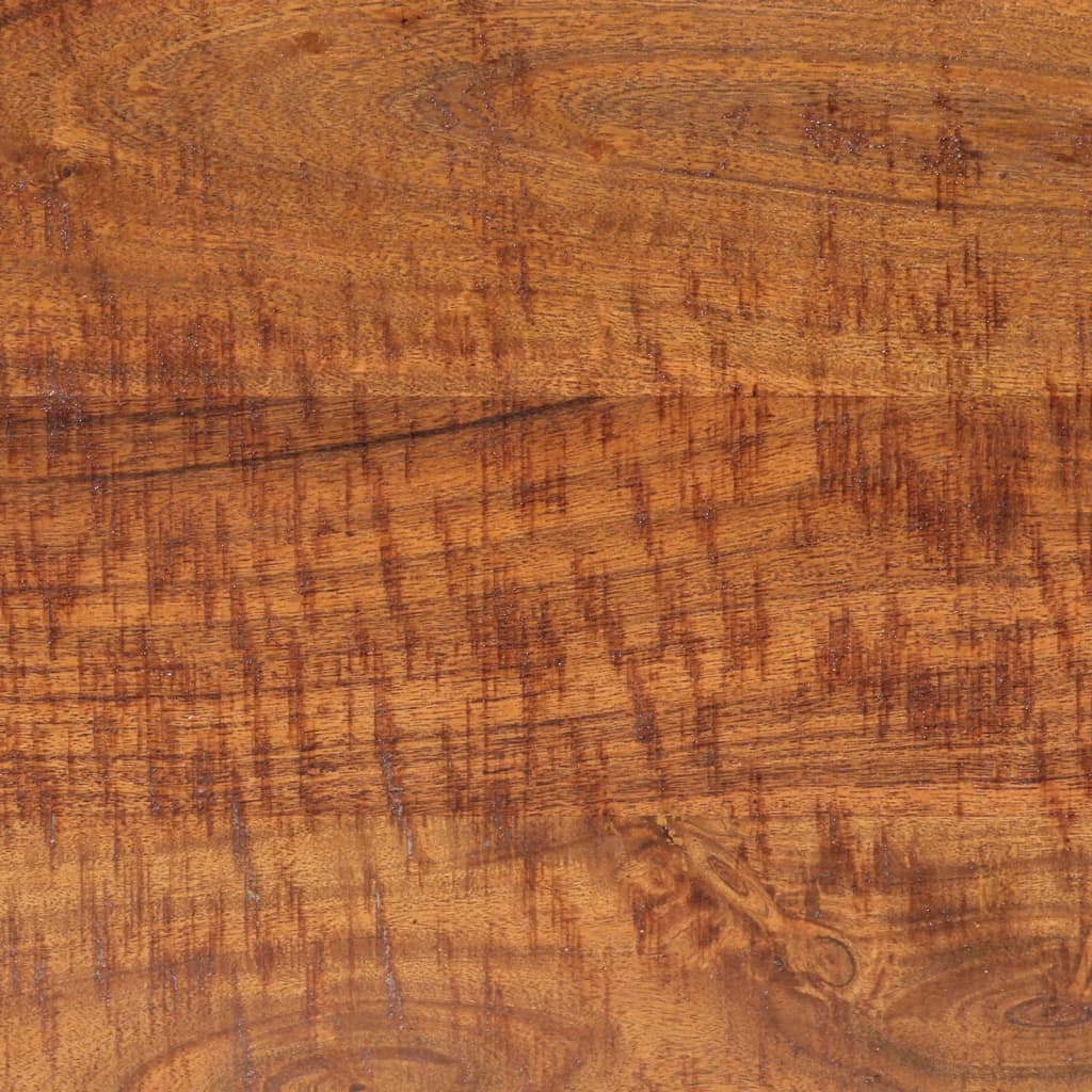 Tavolo Consolle 120x32x80 cm in Legno Massello Grezzo di Acacia