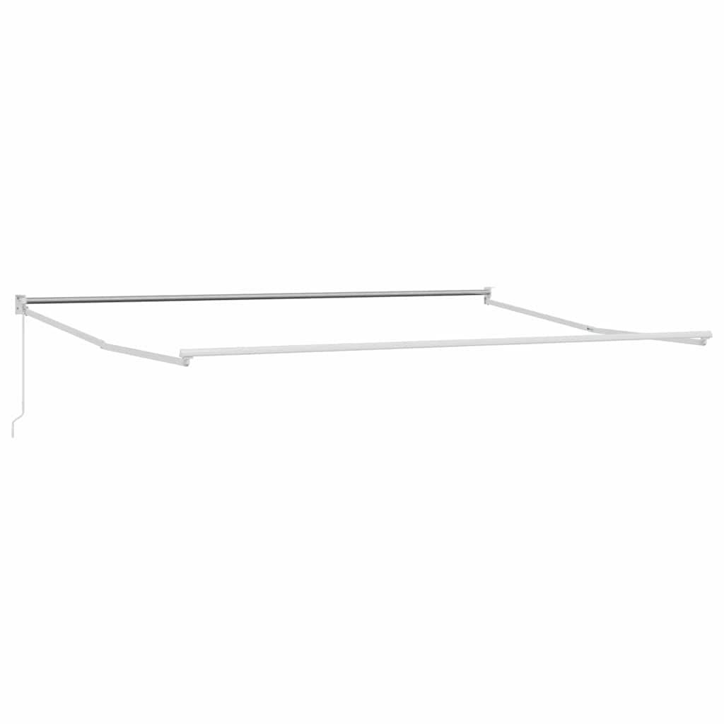 Telaio per tende da sole retrattile Bianco 400 × 300 cm | homemem39