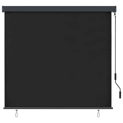 Tenda a rullo Antracite 180 x 250 cm Tessuto e Alluminio