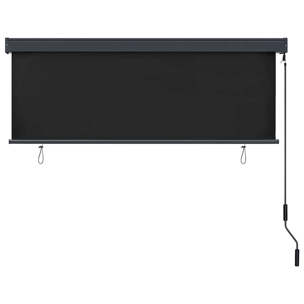 Tenda a rullo Antracite 180 x 250 cm Tessuto e Alluminio