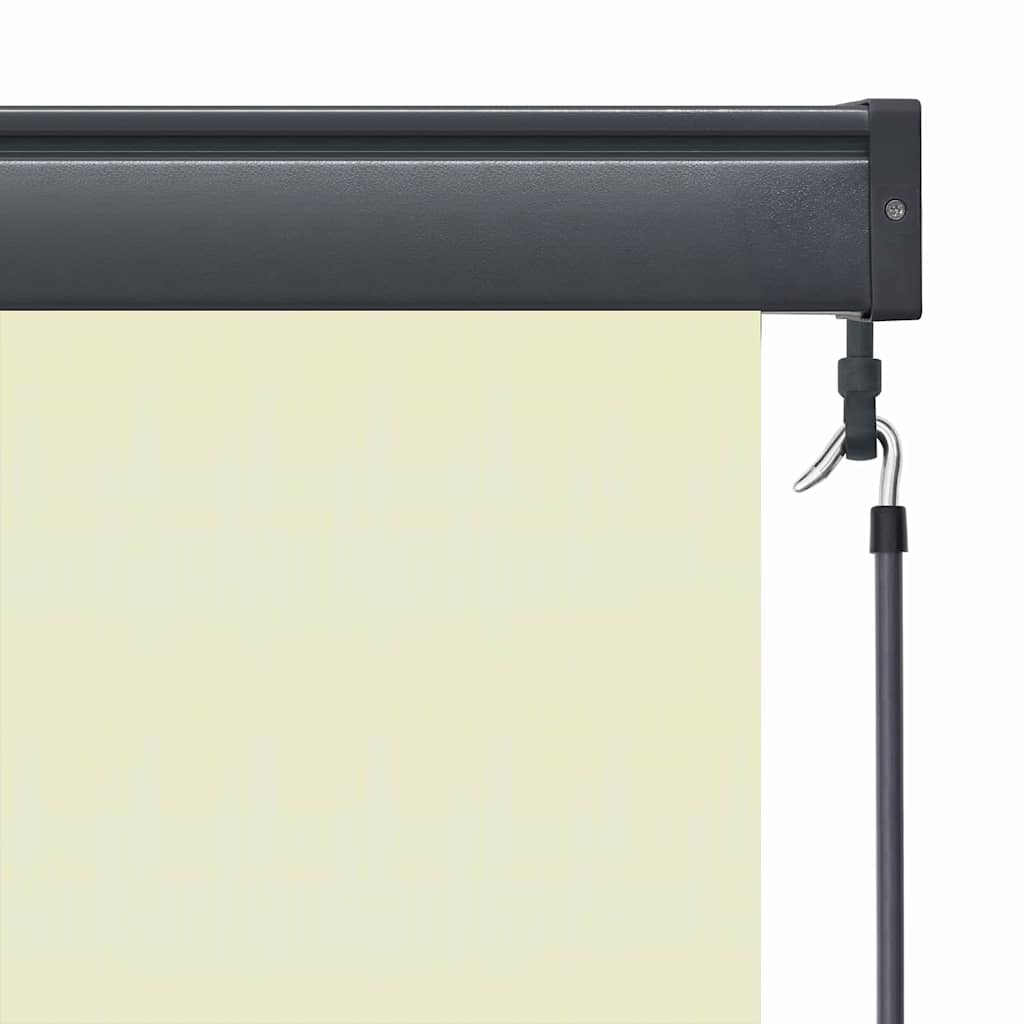 Tenda a rullo con tende Crema 180 x 250 cm Tessuto e Alluminio | homemem39