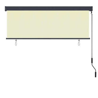 Tenda a rullo Crema 180 x 250 cm Tessuto e Alluminio