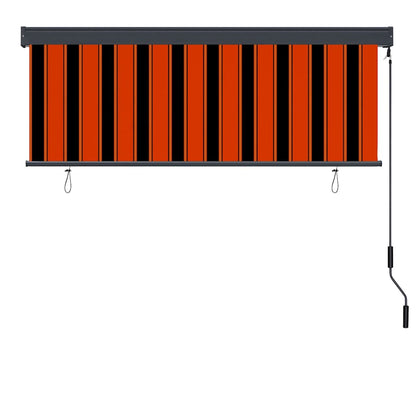 Tenda a rullo con tende Rigato Arancione e Marrone 180 x 250 cm | homemem39