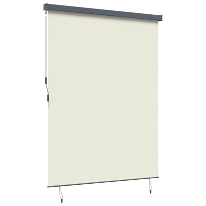 Tenda a rullo Crema 200 x 250 cm Tessuto e Alluminio
