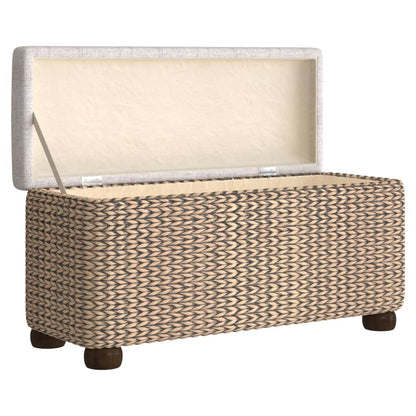 Panche Portaoggetti 2 pz con Cuscino Grigio 69 cm Tifa | homemem39