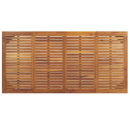 Tavolo Giardino con Gambe Forcella 180x90x75 cm Massello Acacia - homemem39