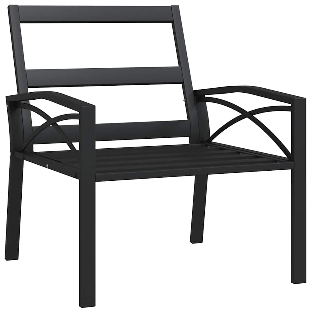 Sedie da Giardino con Cuscini Grigi 2pz 68x76x79 cm Acciaio | homemem39