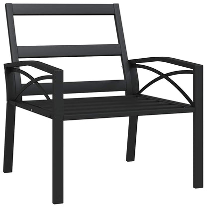 Sedie da Giardino con Cuscini Grigi 2pz 68x76x79 cm Acciaio | homemem39