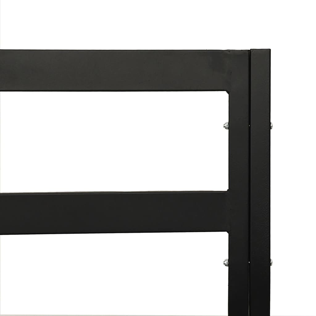 Sedia da Giardino con Cuscini Grigi 76x76x79 cm Acciaio | homemem39