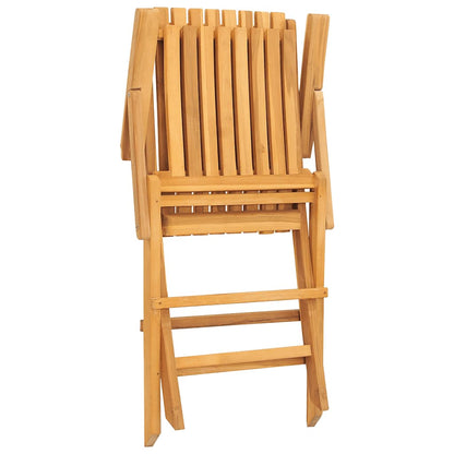 Sedie da Giardino Pieghevoli 2pz 61x67x90cm Legno Massello Teak | homemem39