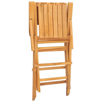 Sedie da Giardino Pieghevoli 2pz 55x61x90cm Legno Massello Teak | homemem39