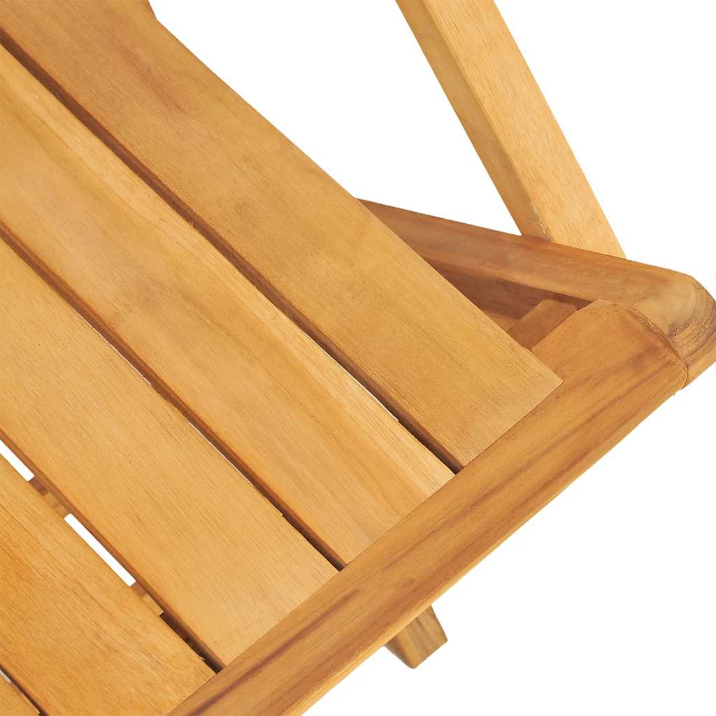 Sedie da Giardino Pieghevoli 2pz 55x61x90cm Legno Massello Teak | homemem39
