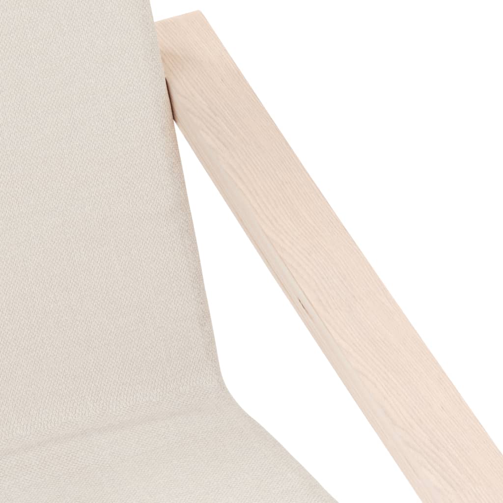 Sedia Relax Crema in Tessuto - homemem39