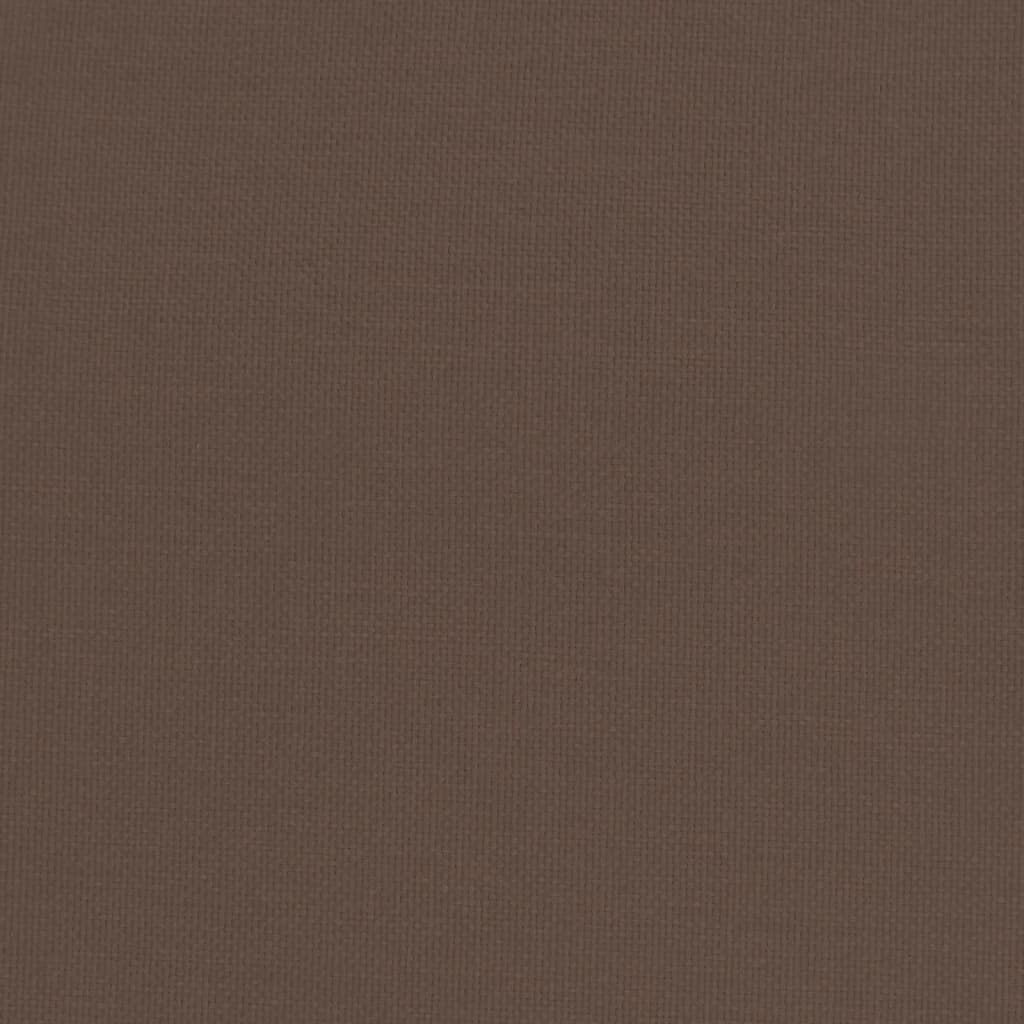 Sedia Relax Marrone Scuro in Tessuto - homemem39