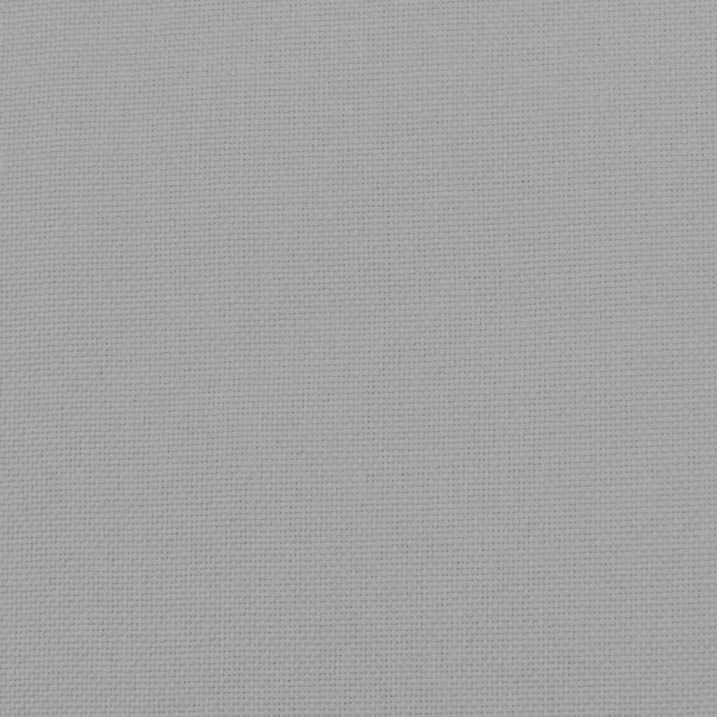 Sedia a Dondolo Grigio Chiaro in Tessuto - homemem39