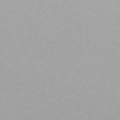 Sedia a Dondolo Grigio Chiaro in Tessuto