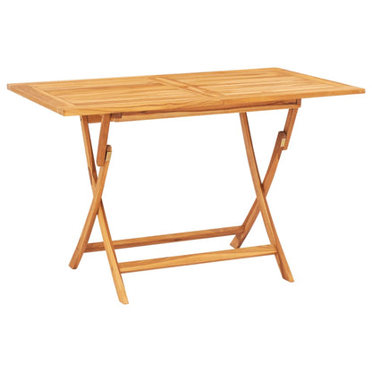 Set da Pranzo per Giardino 5 pz in Legno Massello di Teak | homemem39