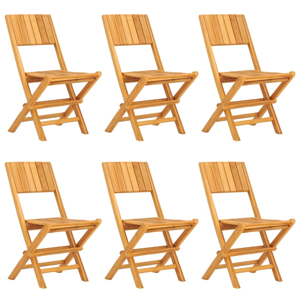 Set da Pranzo da Giardino 7 pz in Legno Massello di Teak | homemem39
