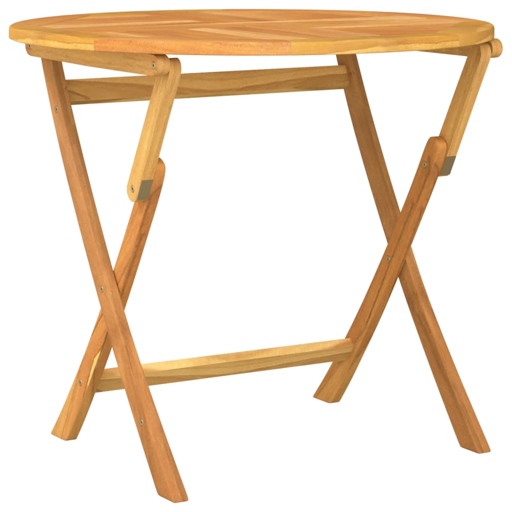 Set da Pranzo per Giardino 5 pz in Legno Massello di Teak - homemem39