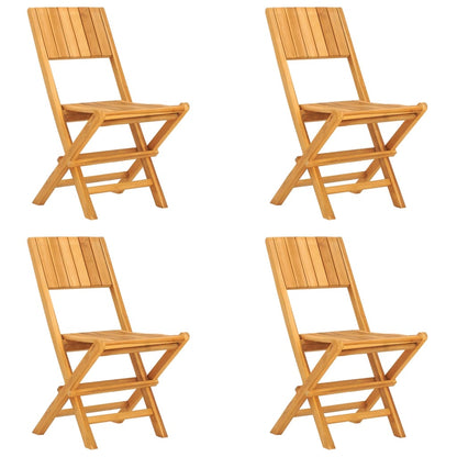 Set da Pranzo per Giardino 5 pz in Legno Massello di Teak | homemem39