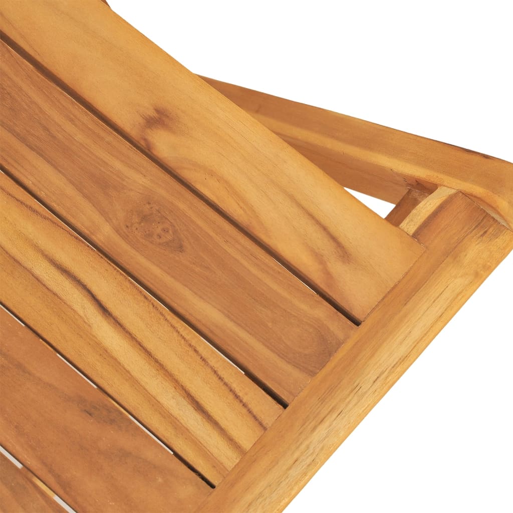 Set da Pranzo per Giardino 5 pz in Legno Massello di Teak | homemem39