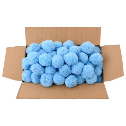 Sfere Filtranti Antibatteriche Piscina Blu 1400 g Polietilene | homemem39
