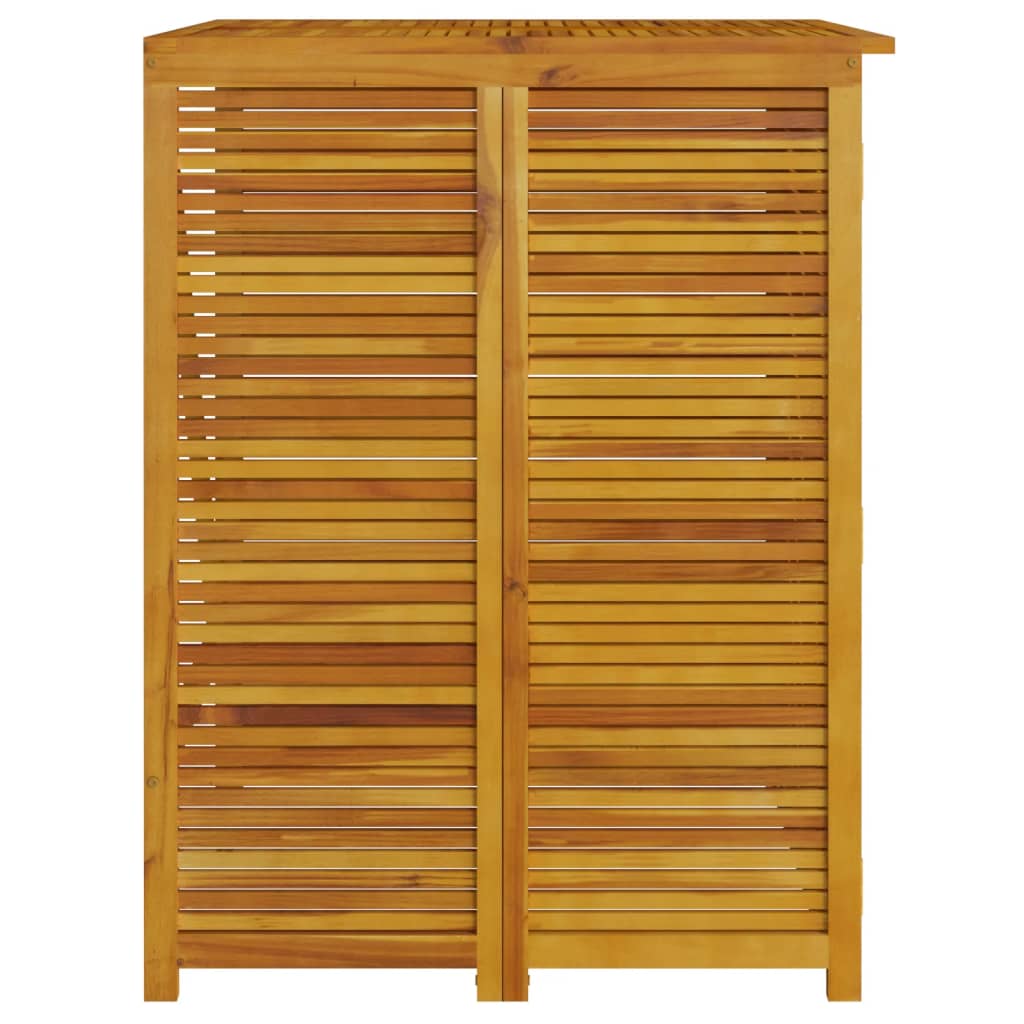 Copribidone Doppio 140x89x117 cm in Legno Massello di Acacia