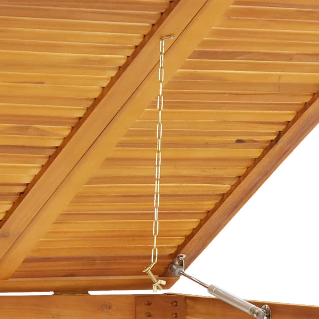 Copribidone Quadruplo 210x89x117 cm in Legno Massello di Acacia | homemem39