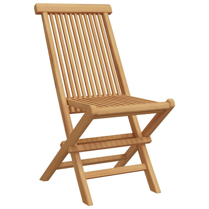 Set da Pranzo per Giardino 7 pcs Marrone Legno di teak solido