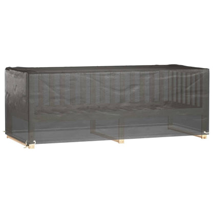 Copri Mobili Giardino 2pz 8 Occhielli 192x82x65cm Rettangolare | homemem39