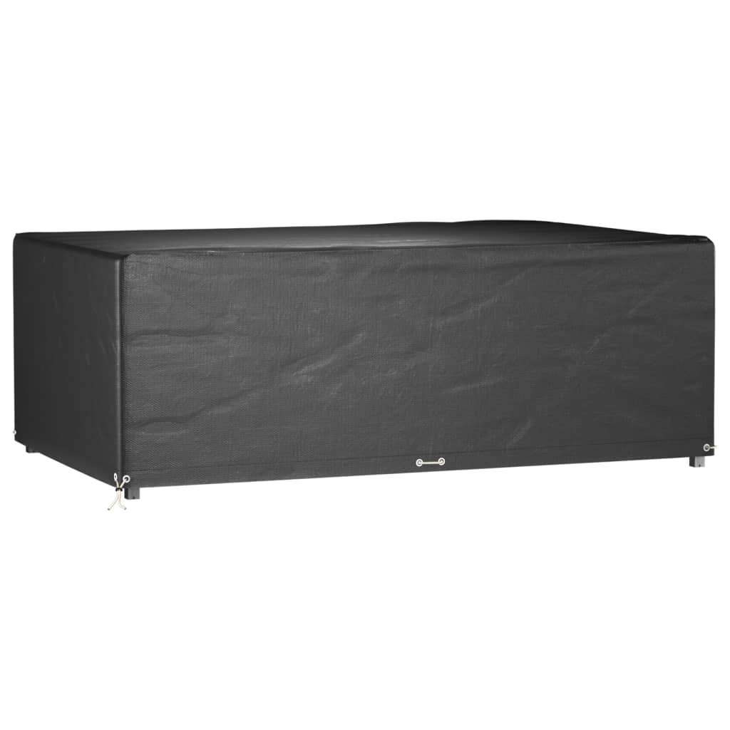 Copri Mobili Giardino 2pz 12Occhielli 213x132x75cm Rettangolare | homemem39