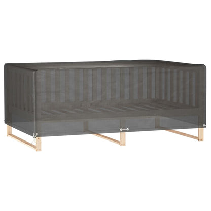 Copri Mobili Giardino 2pz 12Occhielli 227x152x65cm Rettangolare